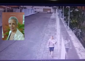 Câmera de segurança mostra rumo que ex-professora do COLEPA tomou após sair de casa e desaparecer