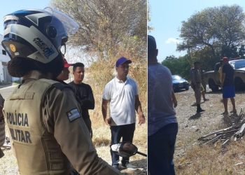 Possível área pública próxima à OAB de Paulo Afonso é alvo de demarcação suspeita; PM e prefeito eleito Galinho são acionados