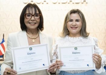 Diplomação oficializa vitória de Vilma Negromonte e Hélia Clarissa em Glória-BA