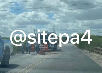 Danos na ponte de Barragem Leste “são superficiais e não comprometem estrutura”, garante Prefeitura de Delmiro Gouveia 