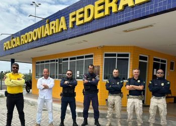 Secretário de Ordem Pública visita PRF para discutir fortalecimento da segurança em Paulo Afonso