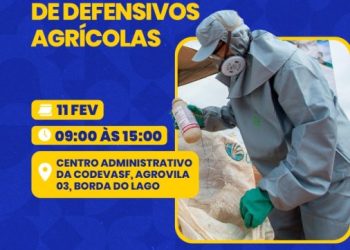 Glória realiza campanha de devolução de embalagens vazias de defensivos agrícolas