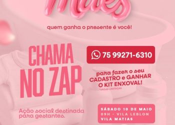 Vereador Jailson Oliveira e empresário Neto Coelho realizam ação social e entregam kits de enxoval a gestantes na Vila Leblon, em Paulo Afonso; saiba como participar