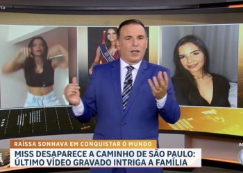 Caso Raíssa: Garota de Paulo Afonso desaparecida em Curitiba ganha repercussão nacional na Record TV