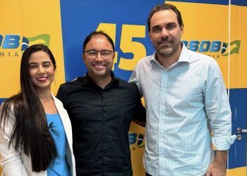 Sheila Bello e Mário Galinho se reúnem com deputado Adolfo Viana em busca de investimentos para Paulo Afonso