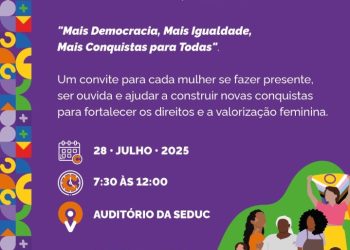 Glória-BA realiza a II Conferência Municipal de Políticas para as Mulheres