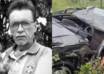 Colisão com carreta mata morador do Povoado Riacho na zona rural de Paulo Afonso; esposa está em estado grave