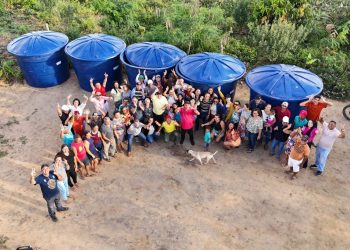 Vereador Valmir Rocha leva água para comunidades rurais e anuncia campeonato de futebol; CONFIRA