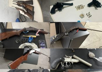 20º BPM informa apreensão de 20 armas de fogo em julho na região de Paulo Afonso