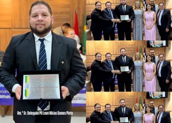 Delegado Leon Nikias recebe Título de Cidadão Pauloafonsino em sessão solene na Câmara Municipal