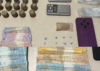 Motopatrulhamento da PM desarticula ponto de tráfico no Centenário