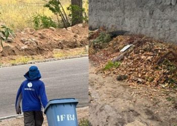 Leitores enviam denúncia sobre descarte de lixo e IFBA Paulo Afonso apresenta esclarecimentos