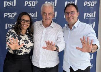 Advogada Jamile Coelho é oficializada presidente do PSD de Paulo Afonso em ato com Otto Alencar e Mário Galinho