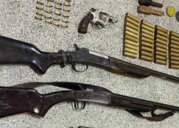 Policias da Rondesp Nordeste apreendem armas na Zona Rural de Paulo Afonso