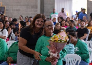 Ziane Costa, em comemoração aos 72 anos de Delmiro Gouveia, entrega uma das Centrais de Triagem mais modernas de Alagoas