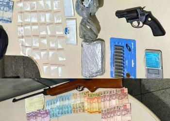 Rondesp Nordeste prende indivíduo com arma e drogas no Bairro da Barroca, em Paulo Afonso