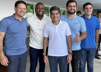 Com ACM Neto, João Roma e Carlos Muniz Júnior, Neto Coelho afirma que a Bahia precisa de sangue novo” ao lançar pré-candidatura