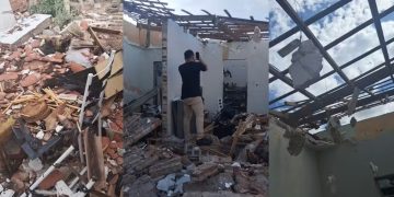 Policial ferido em explosão de botijão em Paulo Afonso é transferido para hospital regional de Juazeiro-BA: “estado de saúde é muito delicado”