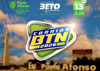 Corrida BTN 2026 abre inscrições e promete movimentar atletas em Paulo Afonso