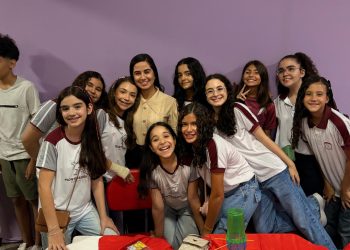 Vereadora Sheila Bello prestigia o Dia do Bem do Colégio Montessori e entrega homenagem à direção da instituição