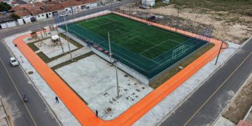 Com obras quase 100% finalizadas, Primeiro Centro Esportivo Comunitário de Delmiro Gouveia será inaugurado nos próximos dias