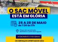 SAC Móvel chega a Glória-BA com serviços de cidadania para a população