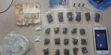 Polícia Militar desarticula ponto de drogas e apreende munições no BTN 2 em Paulo Afonso