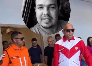 Paulo Afonso se despede de Veto dos Anjos, motorista escolar da rede municipal