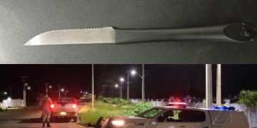 Jovem de 22 anos é preso após ameaçar e agredir familiares com faca em Paulo Afonso