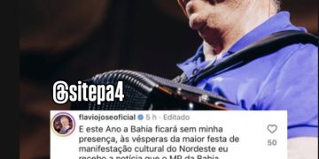 “Outros ganham rios de dinheiro”: Flávio José deixa São João da Bahia após impasse sobre cachê; Zé Neto & Cristiano recebem R$ 905 mil por show