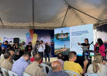 Com mais de 41 metros, obra do Monumento de São Francisco de Assis é lançada e pode se tornar um dos maiores símbolos turísticos de Paulo Afonso