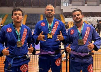Atletas de Paulo Afonso conquistam o topo do pódio em competição nacional de jiu-jitsu
