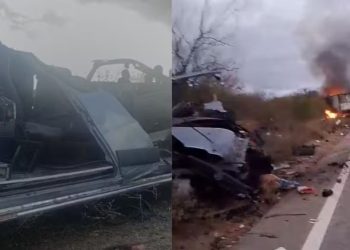 LUTO EM PETROLÂNDIA-PE: Van com pacientes do TFD se envolve em grave acidente e deixa ao menos 7 mortos na PE-360; prefeito está no local e confirma óbitos