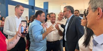 Ministro Tomé Franca reafirma, ao lado do prefeito Mário Galinho, investimentos de R$ 106 milhões no Aeroporto de Paulo Afonso