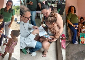 Glória-BA promove ação de saúde bucal na primeira infância