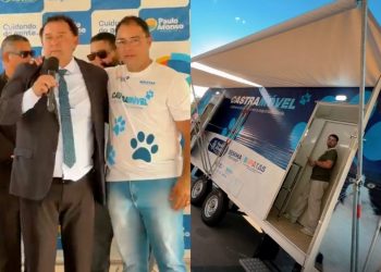 Vereador Valmir Rocha entrega Castramóvel e caminhonete S10 ao município e afirma: “Vou fechar com chave de ouro entregando o Lar Rotativo. A nossa luta não para por aqui!”