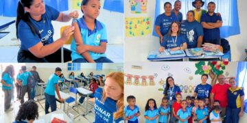 Glória-BA leva Campanha de Multivacinação às escolas do município