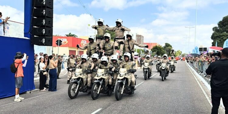 PM participa de desfile cívico-militar de 7 de Setembro em Paulo Afonso (Vídeo