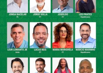 Com pauloafonsino Mário Negromonte Jr. na lista, veja os 39 deputados federais eleitos pela Bahia