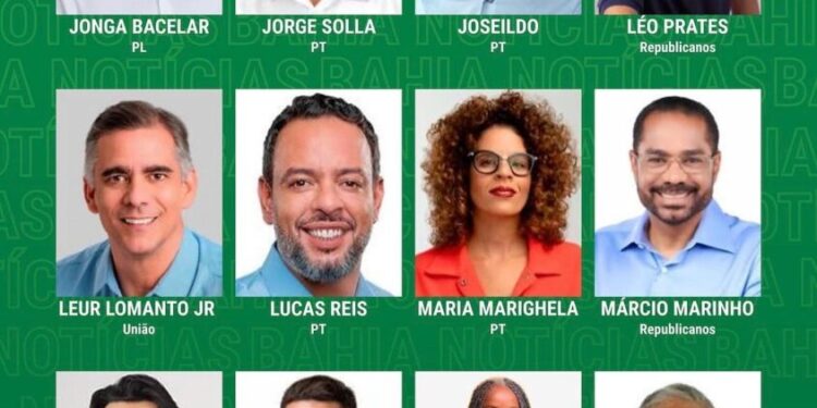 Com pauloafonsino Mário Negromonte Jr. na lista, veja os 39 deputados federais eleitos pela Bahia