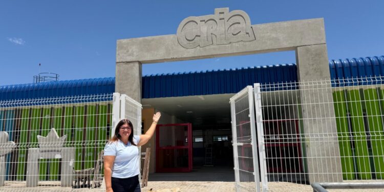 Prefeita Ziane Costa visita obras da Creche Cria no bairro Novo Horizonte