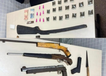 Homem é preso com armas e drogas no, em Jeremoabo, segundo a PM